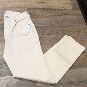 PacSun Women's High Rise Jeans in Cream